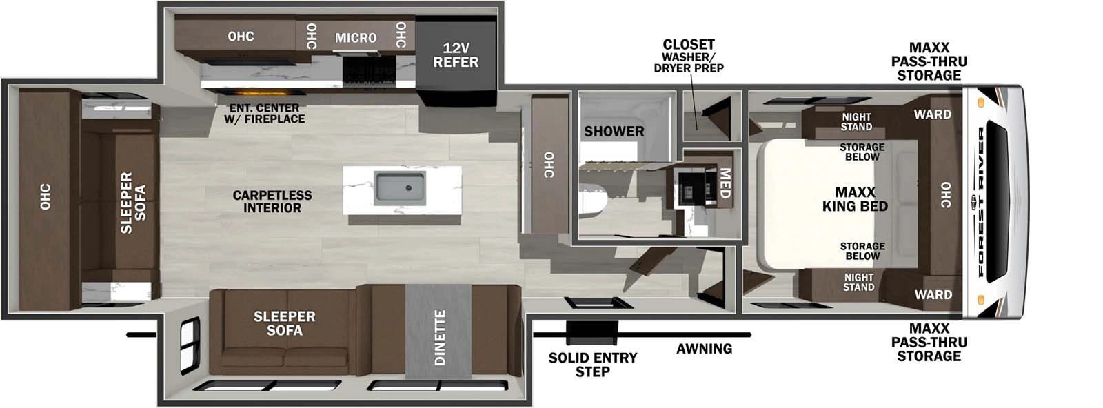 278RLX Floorplan Image